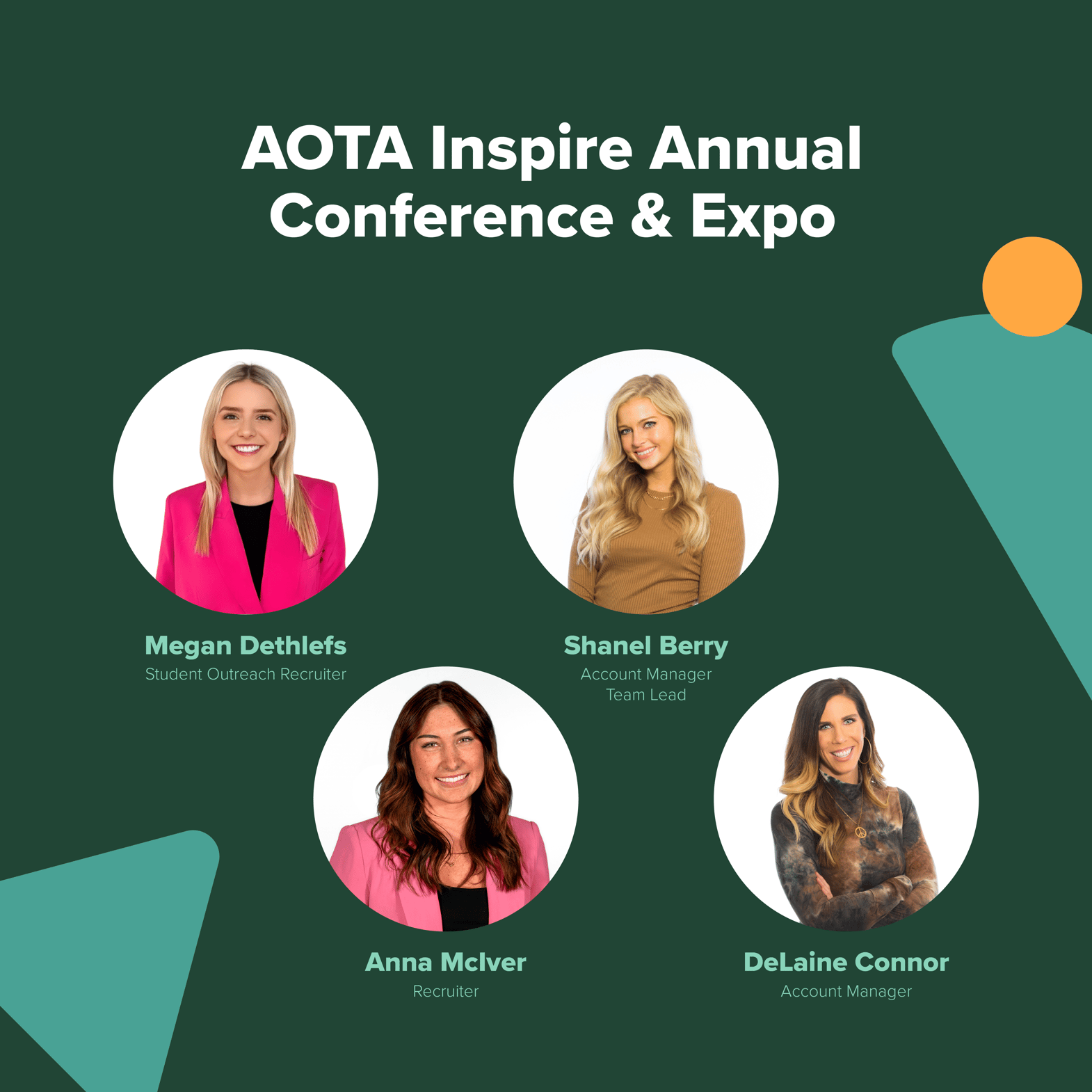 Meet the Fusion Recruiters Attending AOTA Inspire 2026