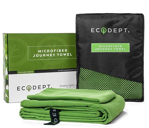 ECOdept Microfiber Travel Towel Set