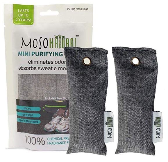MOSO NATURAL Mini Air Purifying Bag Shoe Deodorizer