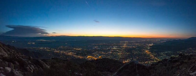 palm springs skyline