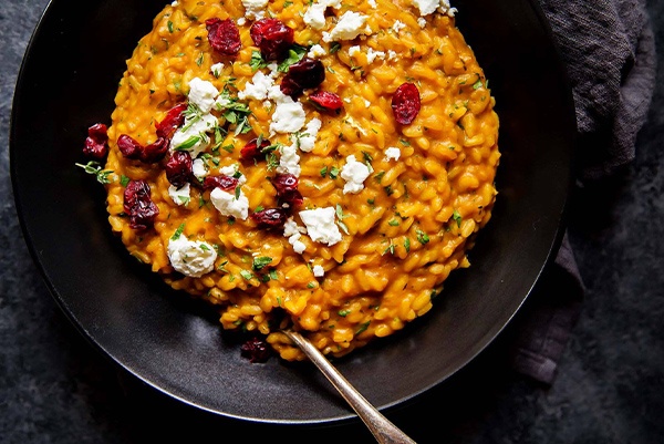 pumpkin risotto